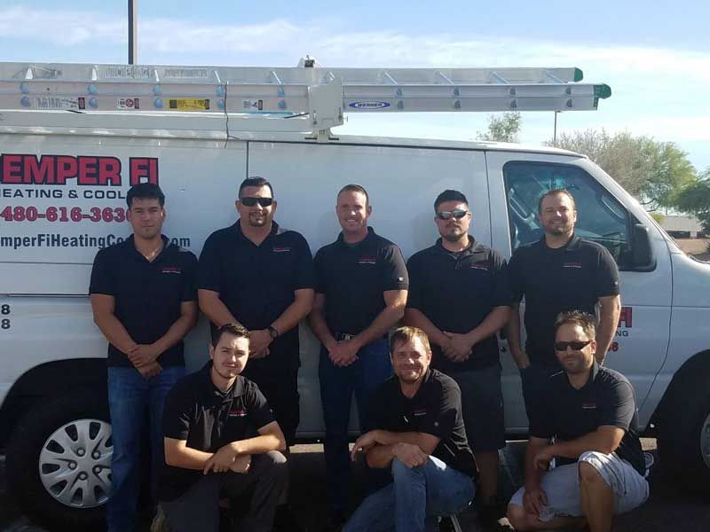 Semper Fi Heating and Cooling Team
