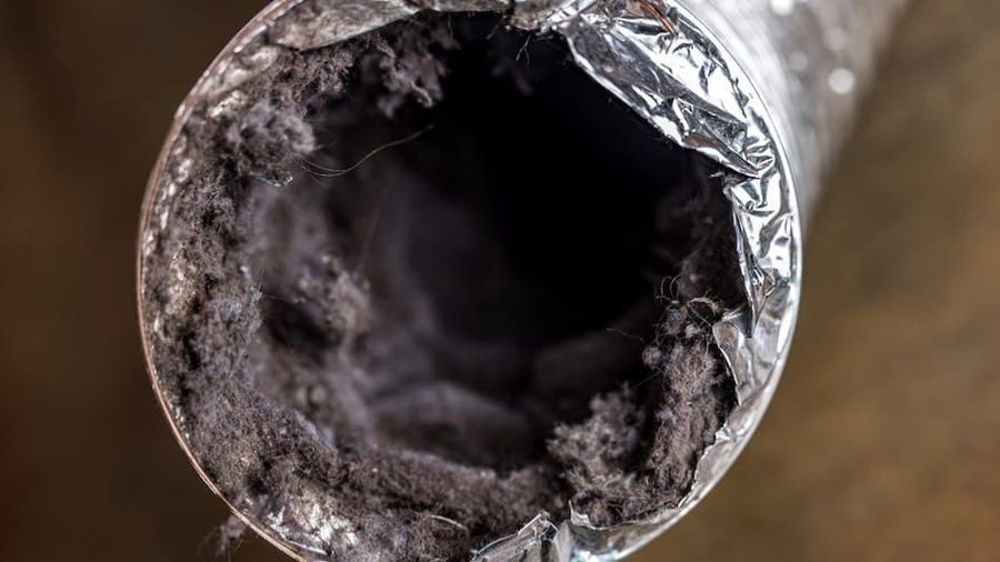 Dirty air duct.