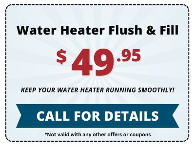 Water Heater Flush And Fill Deal