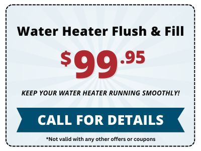 Water Heater Flush And Fill Deal
