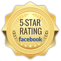 5 Star Rating Facebook Badge