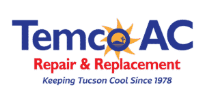 Temco AC heating and air conditioning company logo.